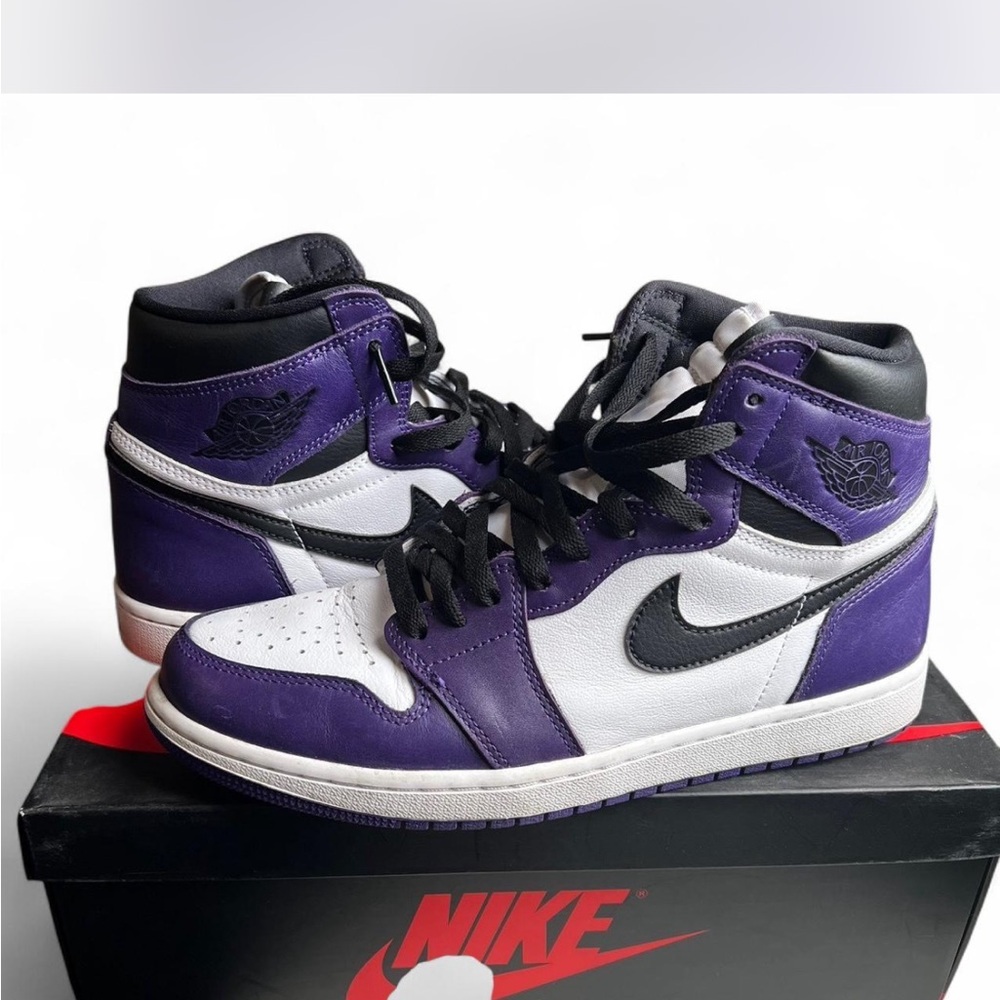Nike Air Jordan 1 Retro Purple Black White